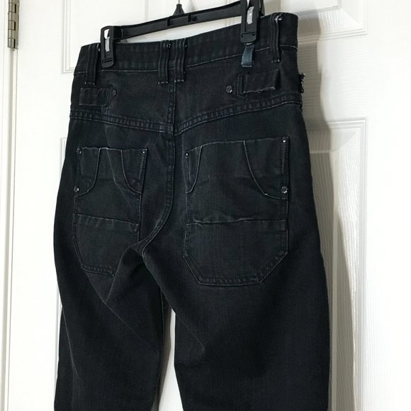 🚄Aggravated Mentality Men's Jeans | Black | Size 32W x 32L - Picture 6 of 16